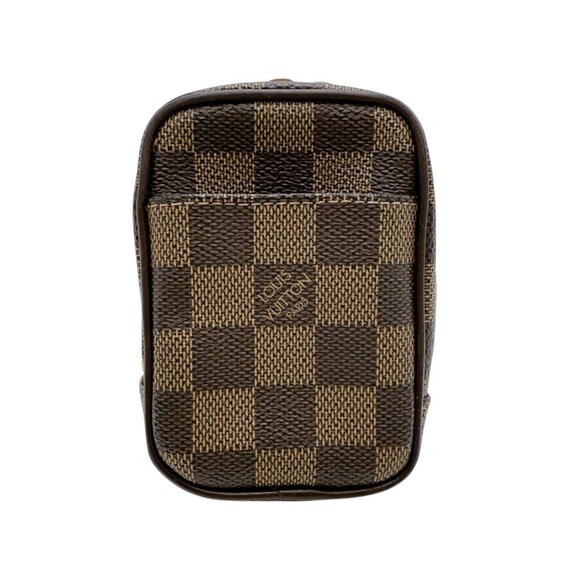 LOUIS VUITTON Brown Damier Pouch